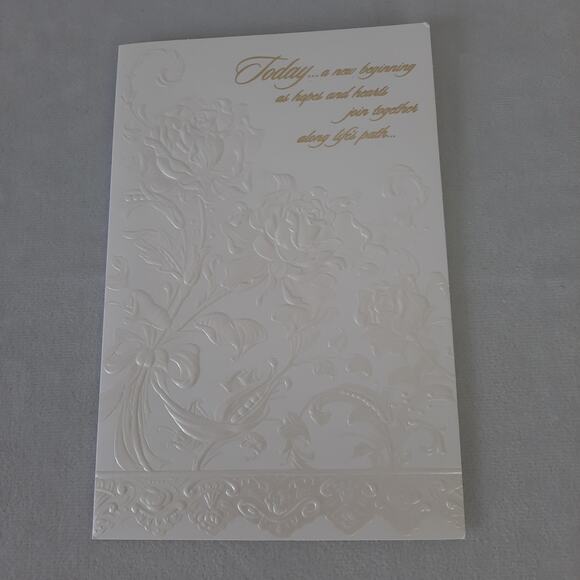 Paramount Greeting Cards Second Marriage Congratulations 6 Cards/6 Envelopes - Picture 1 of 7